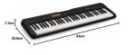 Casio CT-S100 Casiotone 61-Key Portable Keyboard (Black) - Image 2