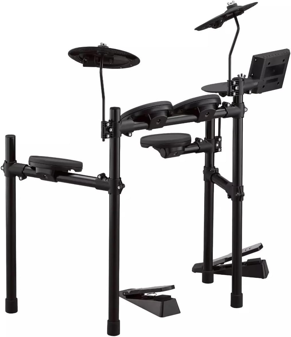 51diwS0cNtL._AC_SL1200_ Yamaha Electronic Drum Set with 400+ Premium Customizable Sounds, USB Audio/MIDI, Quiet Pads, Silent Kick Pedal and Smart Apps Included (DTX402K) - Image 2