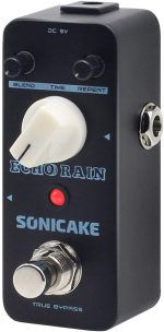 SONICAKE Analog-Style Delay Guitar Pedal - Hybrid Digital Echo Rain Delay Guitar Effects - True Bypass