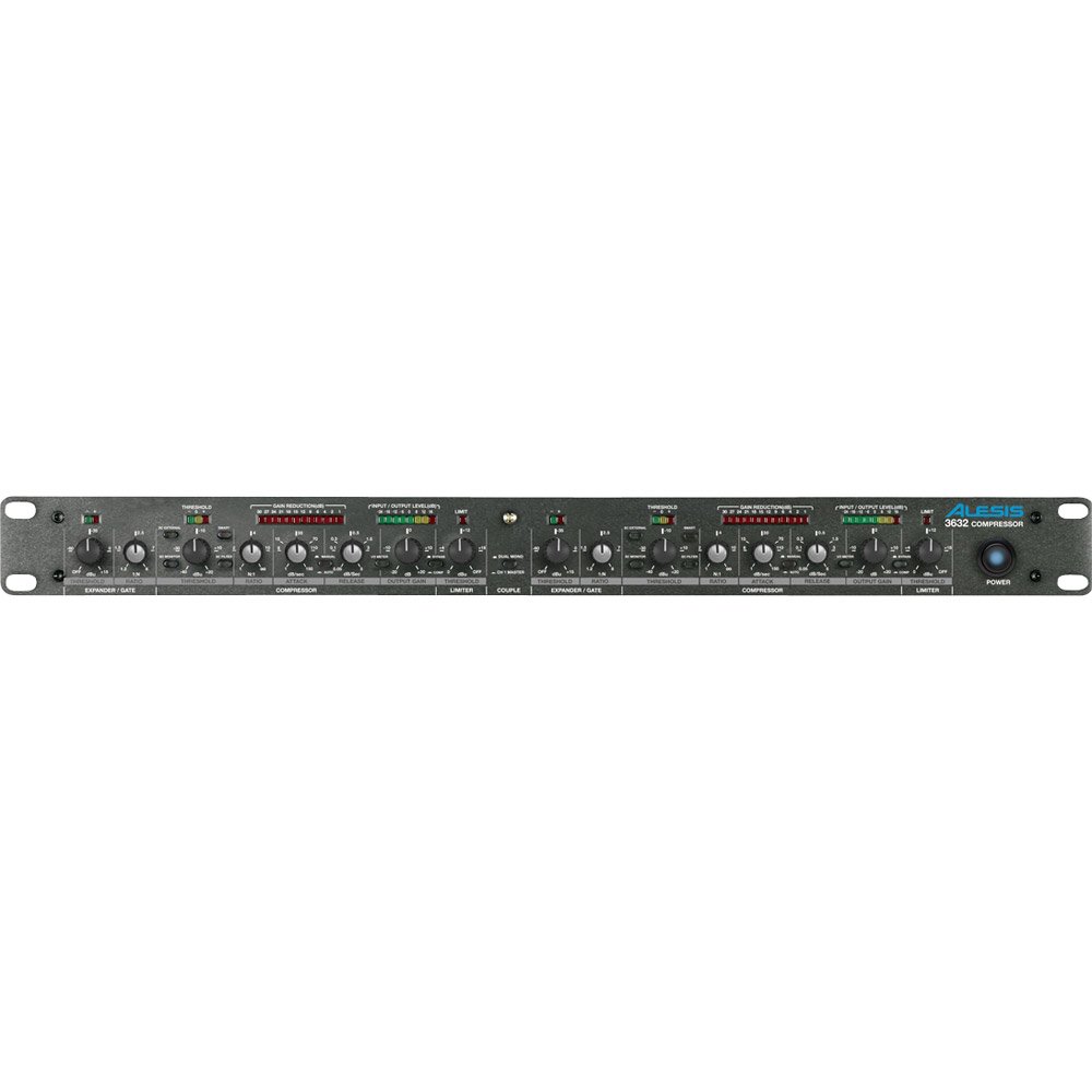Alesis 3632 Compressor Compressor Dual Channel Compressor (Black) Alesis 3632 Compressor Compressor Dual Channel Compressor (Black)