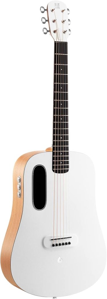 BLUE LAVA Original Acoustic-Electric Guitar with Superior Effects, Right 36‘’