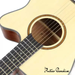 Deviser L-720A 40″ Grand Auditorium High-Gloss Acoustic Guitar - Image 5