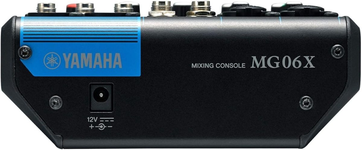 YAMAHA MG06X 6-Input Compact Stereo Mixer with Effects - Image 3