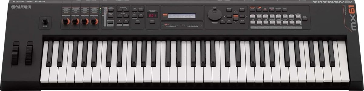 Yamaha MX61BK Music Production Synthesizer, 61-Key, Black - Image 4