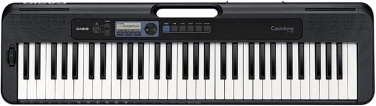 Casio Casiotone CT-S300 – Portable Keyboard | Touch-Sensitive | 400 Tones, 77 Rhythms & Pitch Bend | Ideal for Music Creation Anytime, Anywhere