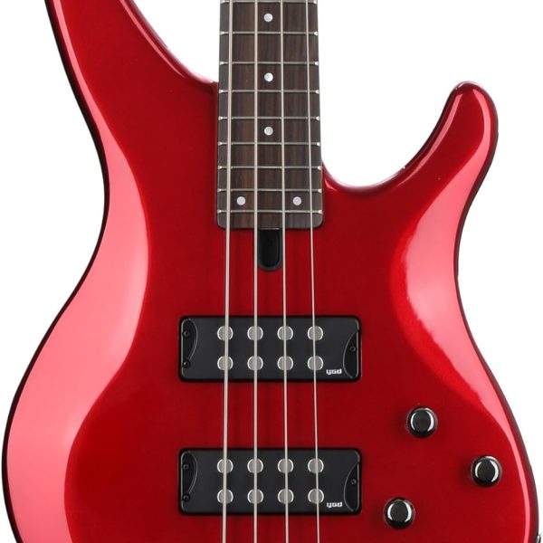 Yamaha TRBX304 CAR 4-String Electric Bass Guitar,Candy Apple Red