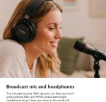 Focusrite Vocaster One Studio – Podcasting Interface for Solo Podcast Recording with Professional Quality Vocaster DM1 Dynamic Microphone & HP60v Headphones. 1 Mic Input & Headphone Output - Image 2