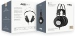 AKG Pro Audio K72 Over-Ear, Closed-Back, High-Sensitivity, High Output 40mm drivers, Studio Professional Headphone. Also Great for Portable Devices. Black. - Image 2