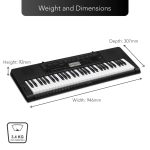 Casio CTK-3500 61-Key Portable Keyboard, Black - Image 3