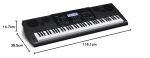 Casio WK6600 76-Key Workstation Keyboard with Power Supply and Piano tones - Image 2