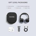 OneOdio Focus A10|Hybrid Active Noise Cancelling|Hi-Res Audio & Deep Bass - Image 2