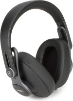 AKG Pro Audio K371 Wired Over-Ear, Closed-Back, Foldable Professional Recording Studio Headphones, Studio Monitor Mixing, Podcast, DJ Stereo Headsets, Black - Image 4