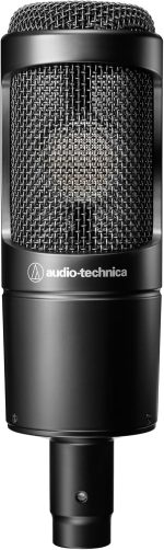 Audio-Technica AT2035 Cardioid Condenser Microphone, Black