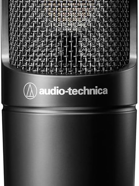 Audio-Technica AT2035 Cardioid Condenser Microphone, Black