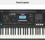 YAMAHA, 61-Key Touch-Sensitive Advanced Portable Keyboard with Music Rest and Power Adapter, (PSRE473) - Image 5