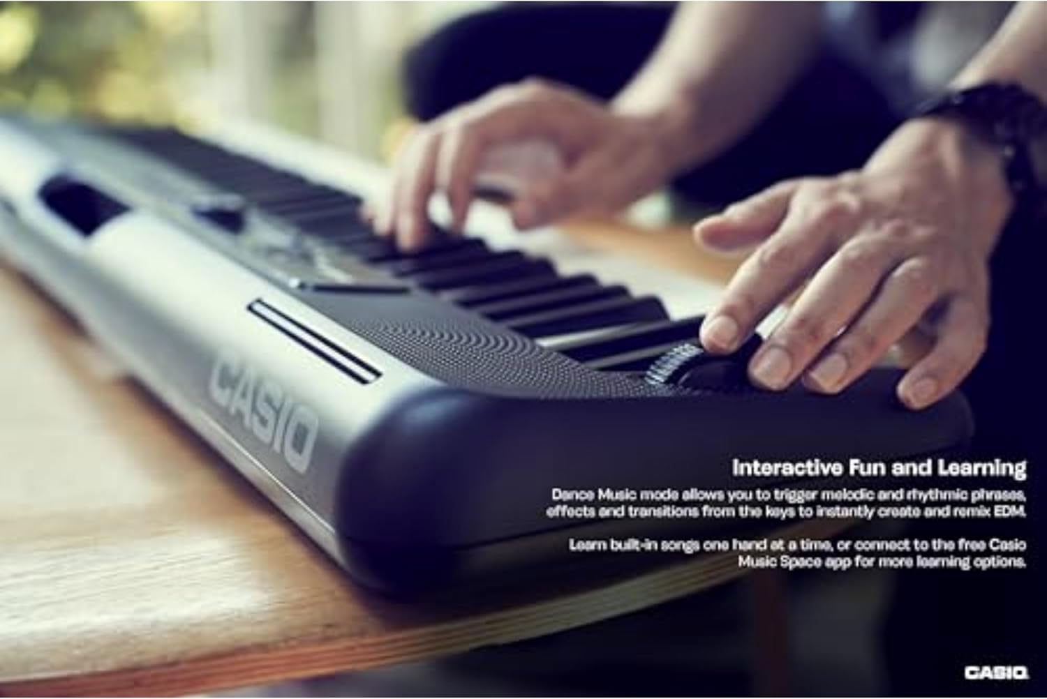 717EYwzkiwL._AC_SL1500_ Casio Casiotone CT-S300 – Portable Keyboard | Touch-Sensitive | 400 Tones, 77 Rhythms & Pitch Bend | Ideal for Music Creation Anytime, Anywhere - Image 7