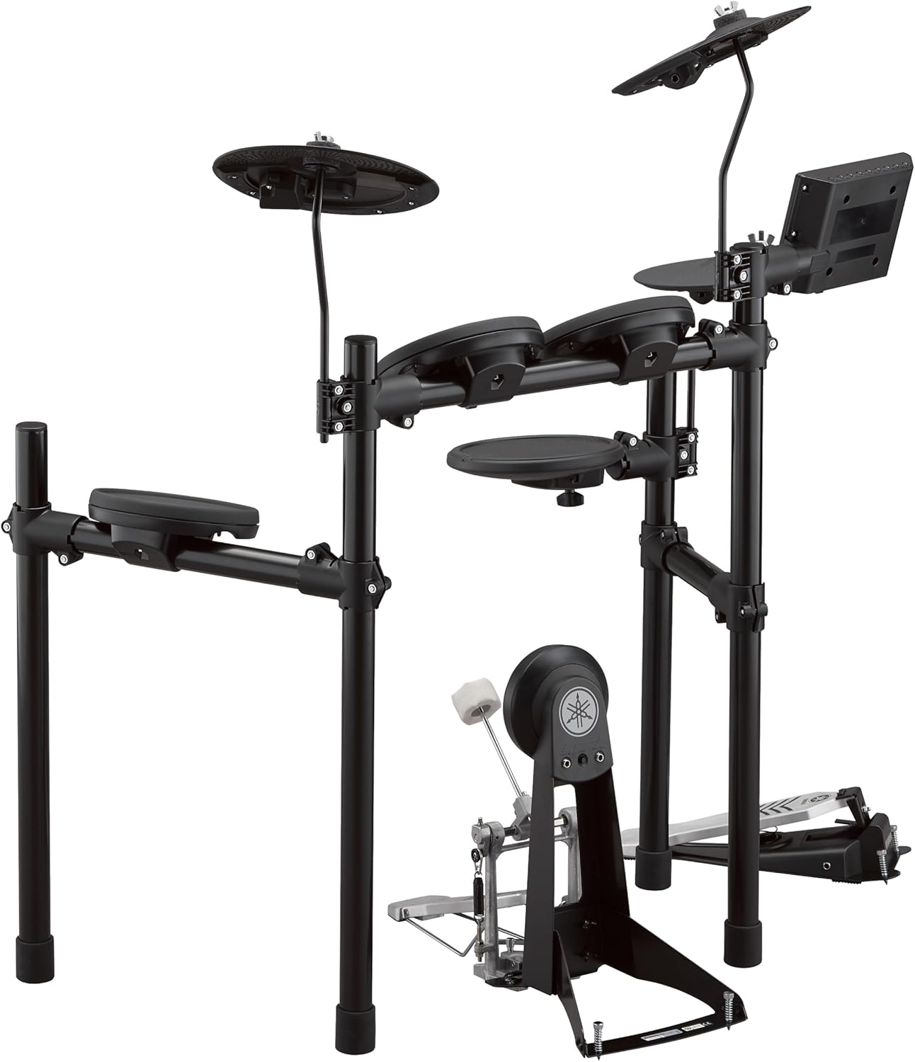 71972VSlcRL._AC_SL1500_ Yamaha DTX452K Electronic Drum Set with 400+ Premium Customizable Sounds, USB Audio/MIDI, 3-Zone Snare Pad, Quiet Pads, Kick Tower and Pedal, Smart App Included - Image 5