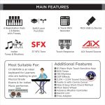 Casio CT-X870IN 61-Key Portable Keyboard, Black - Image 5