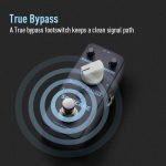 SONICAKE QSS-03 Echo Rain Analog-Style Delay Guitar Pedal Hybrid Digital Delay Guitar Effects True Bypass - Image 4