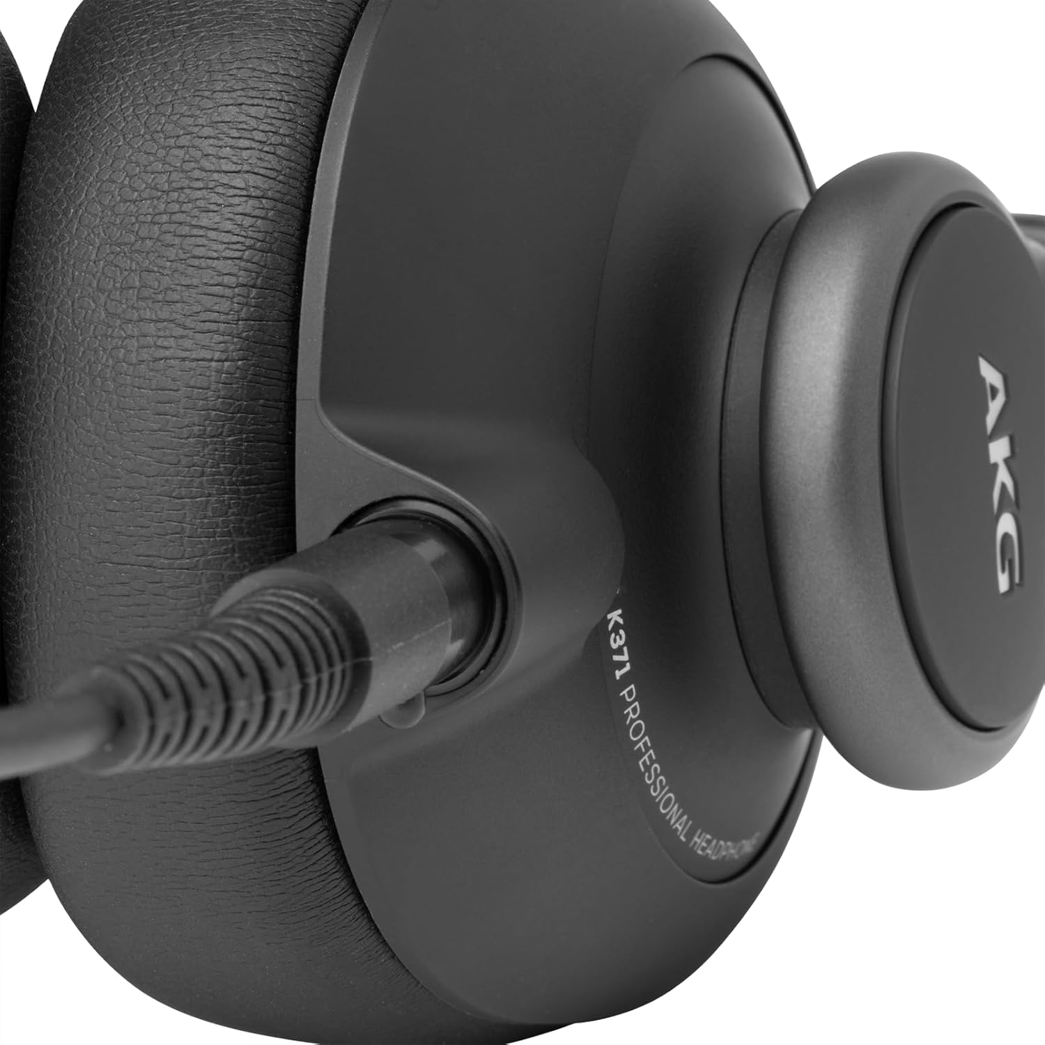71FohDoyGjL._AC_SL1500_ AKG Pro Audio K371 Wired Over-Ear, Closed-Back, Foldable Professional Recording Studio Headphones, Studio Monitor Mixing, Podcast, DJ Stereo Headsets, Black - Image 2