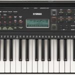 Yamaha 61-Key Portable Keyboard for Beginners with Learning Tools, Music Rest and Power Adapter PSRE283