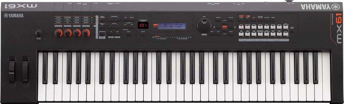 Yamaha MX61BK Music Production Synthesizer, 61-Key, Black - Image 2