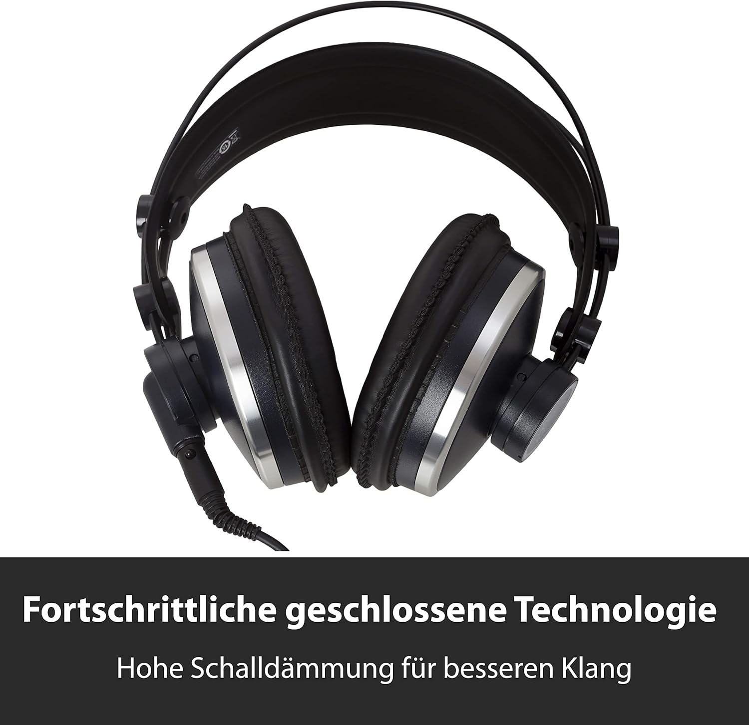 71O+IiaB-DL._AC_SL1500_ AKG Pro Audio K271 MKII Over-Ear, Closed-Back, Professional Studio Headphones, Black (2470X00190) - Image 2