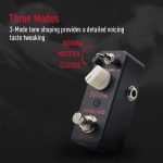 SONICAKE Distortion Guitar Pedal 3 Modes Normal, Modern, Classic High Gain Distortion Guitar Effects Pedal True Bypass - Image 6
