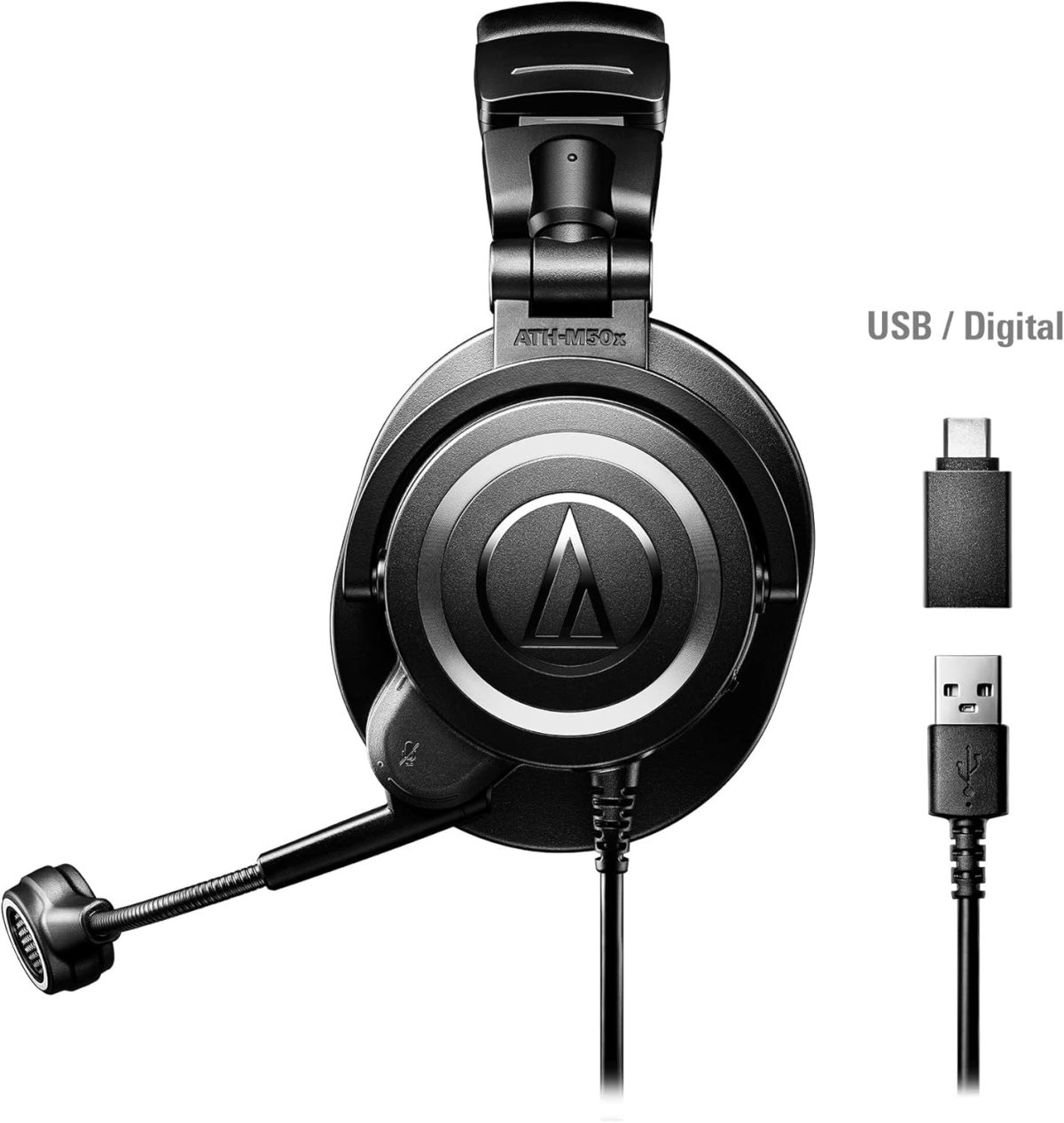 Audio-Technica ATH-M50xSTS-USB StreamSet Streaming Headset - Image 9