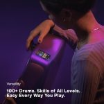 LAVA ME 4 Acoustic Electric Guitars Carbon Fiber Travel Smart Audio Guitar with 3.5 inch TouchScreen, HILAVA 2.0 System, Right-handed, FreeBoost 3.0, Airflow Bag (36INCH White) - Image 3