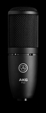 AKG Pro Audio P120 - Affordable 2/3-Inch Diaphragm Condenser Microphone for Clear Vocals & Instruments. Studio Recording or Live. XLR Connector. Black - Image 8