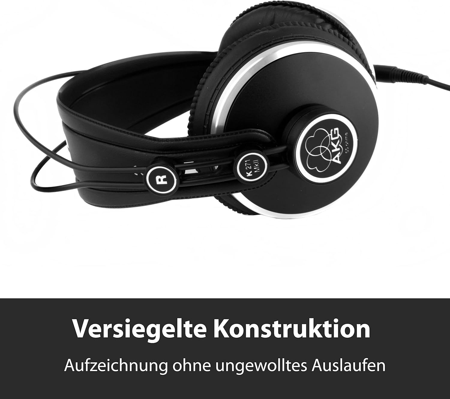 71Z+KMrr+rL._AC_SL1500_ AKG Pro Audio K271 MKII Over-Ear, Closed-Back, Professional Studio Headphones, Black (2470X00190) - Image 3