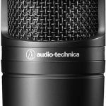 Audio-Technica AT2020 Cardioid Condenser Studio XLR Microphone, Ideal for Project/Home Studio Applications