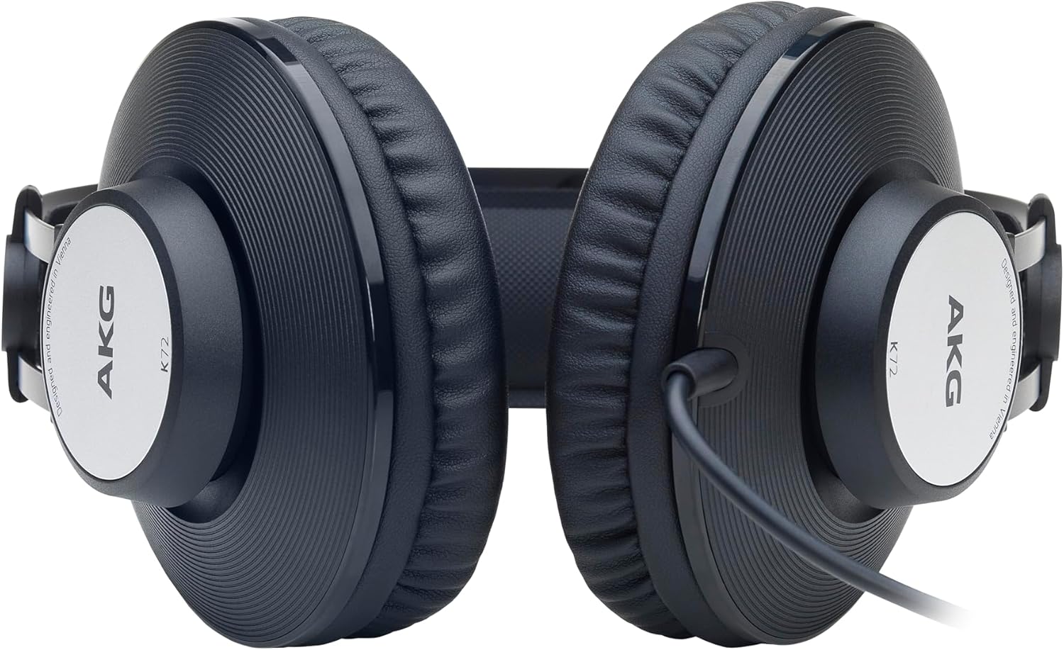 71fYJBC+2-L._AC_SL1500_ AKG Pro Audio K72 Over-Ear, Closed-Back, High-Sensitivity, High Output 40mm drivers, Studio Professional Headphone. Also Great for Portable Devices. Black. - Image 8