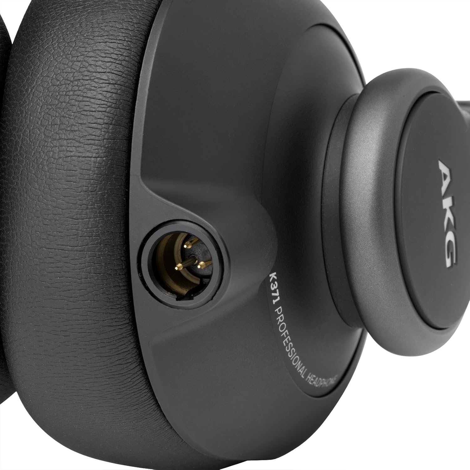71fnUUp-wYL._AC_SL1500_ AKG Pro Audio K371 Wired Over-Ear, Closed-Back, Foldable Professional Recording Studio Headphones, Studio Monitor Mixing, Podcast, DJ Stereo Headsets, Black - Image 3