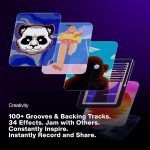 LAVA ME 4 Acoustic Electric Guitars Carbon Fiber Travel Smart Audio Guitar with 3.5 inch TouchScreen, HILAVA 2.0 System, Right-handed, FreeBoost 3.0, Airflow Bag (36INCH White) - Image 4