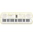 Casiotone Mini Keyboard SA-80 with Piano tones, White (44 Keys)