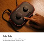 Focusrite Vocaster One — Podcasting Interface for Recording as a Solo Creator. Use Auto Gain, Enhance, and Mute for Easy Podcasting. Small, Lightweight, and Powered by Computer - Image 4