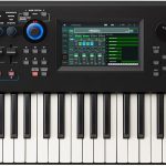 Yamaha MODX+, 61-Key Music Synthesizer Keyboard, Dynamic Including Acoustic Instruments, Sounds and Drums, Synth Action, Motion Control, Portable, Black, (MODX6+)