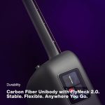 LAVA ME 4 Acoustic Electric Guitars Carbon Fiber Travel Smart Audio Guitar with 3.5 inch TouchScreen, HILAVA 2.0 System, Right-handed, FreeBoost 3.0, Airflow Bag (36INCH White) - Image 2