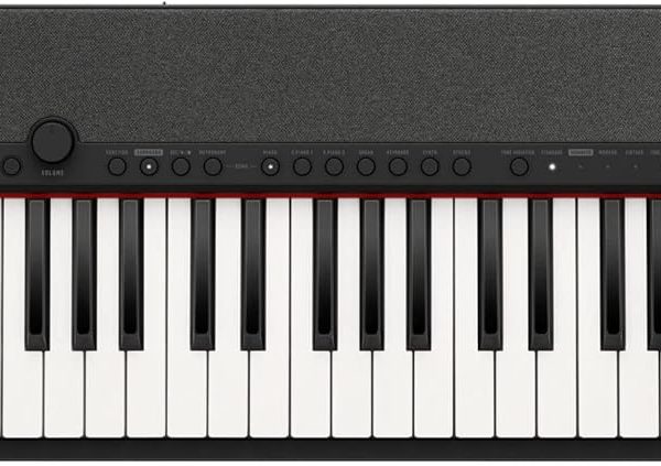 Casio Casiotone CT-S1 – 61-Key Touch-Sensitive Retro Keyboard | Sleek, Portable Design for Beginners to Pros | Stereo Grand Piano + 60 AiX Tones | USB-MIDI Connectivity | Black