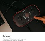 Focusrite Vocaster Two Studio — Podcasting Interface for Recording Host & Guest, with Professional Quality Vocaster DM14v Dynamic Microphone & HP60v Headphones. 2 Mic Inputs & Headphone Outputs - Image 4