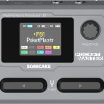 SONICAKE Pocket Master-Multi Effects Guitar Pedal with 9 Effects Modules 100 Drum Rhythms and Looper 100 Presets 20 Amp/Cab Electric Guitar Effects Processor OTG USB Audio Interface BT (Grey)