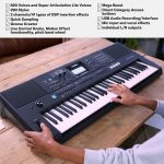 YAMAHA, 61-Key Touch-Sensitive Advanced Portable Keyboard with Music Rest and Power Adapter, (PSRE473) - Image 4