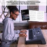 YAMAHA, 61-Key Touch-Sensitive Advanced Portable Keyboard with Music Rest and Power Adapter, (PSRE473) - Image 2