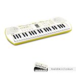 Casiotone Mini Keyboard SA-80 with Piano tones, White (44 Keys) - Image 8