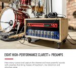 Focusrite Clarett+ 8Pre Studio-Grade 18-in/20-out Audio Interface for Established Producers —Eight High-Performance, Low-Noise, Low-Distortion Mic Preamps Capture Audio with Precise Clarity - Image 6