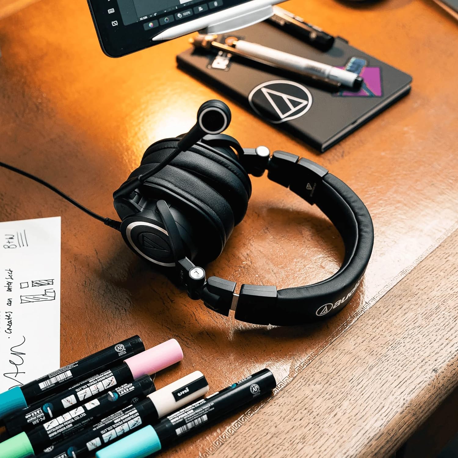 81bXjmBSzOL._AC_SL1500_ Audio-Technica ATH-M50xSTS-USB StreamSet Streaming Headset - Image 2