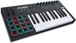 Alesis VI25 | 25-Key USB MIDI Semi-Weighted Keyboard Controller with 16 Pads, 8 Assignable Knobs, 24 Buttons and 5-Pin MIDI Out, Plus a Professional Software Suite Included