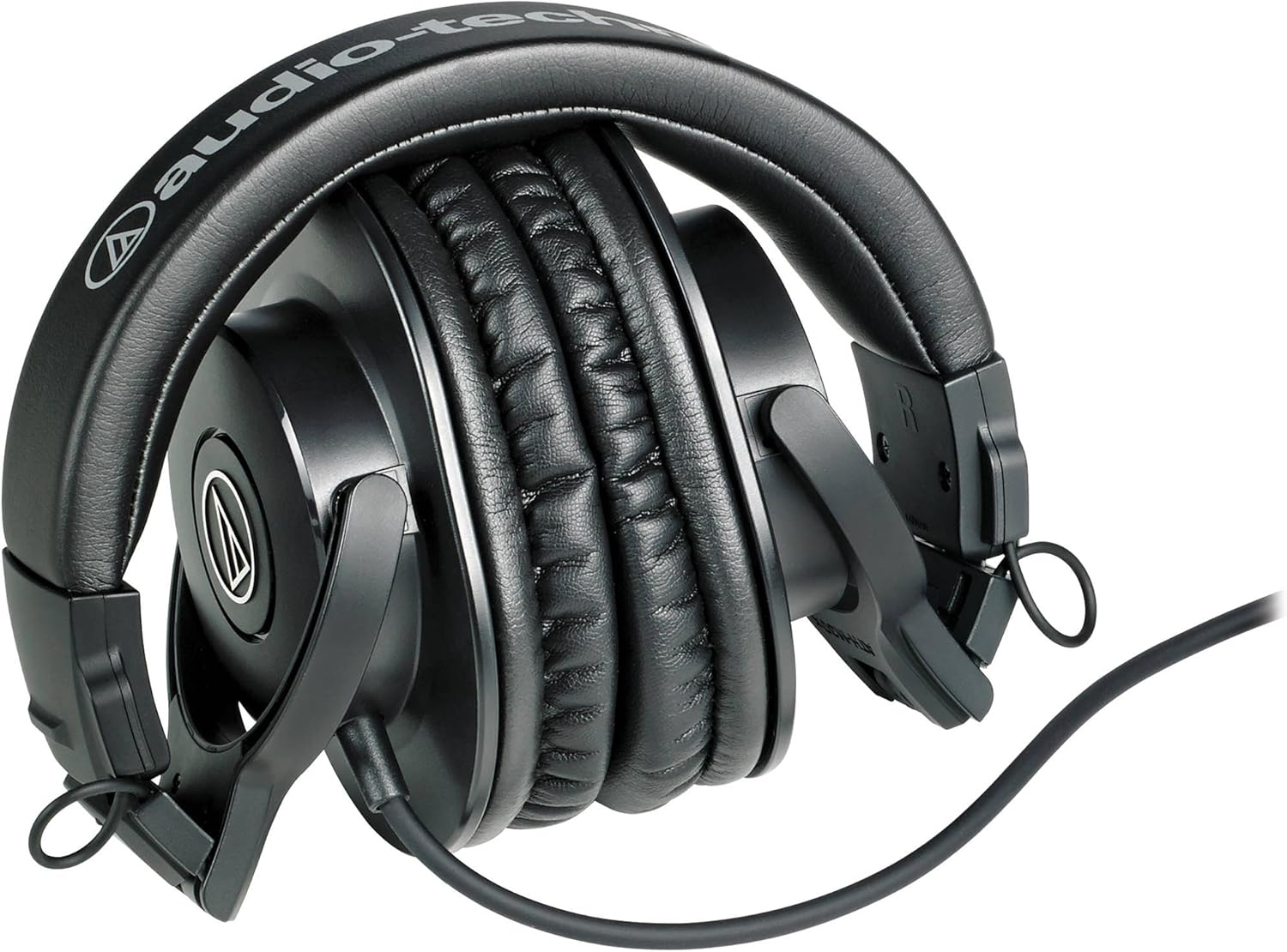 81lDPX+pveL._AC_SL1500_ Audio-Technica ATH-M30x Professional Studio Monitor Headphones, Black - Image 4